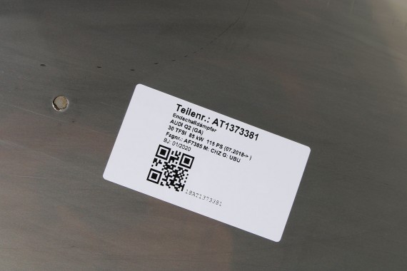 AUDI Q2 WYDECH TŁUMIK 5Q0253211BA 5Q6253611AR 1.0 TSi benzyna 5Q0 253 211 BA 5Q6 253 611 środkowy 81A253181R 5Q0253609 5Q0253209