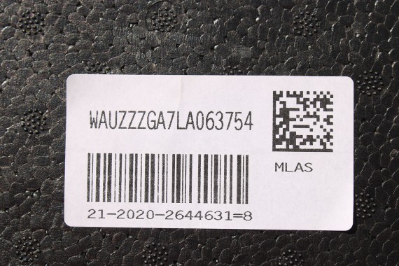 AUDI Q2 STYROPIAN PODŁOGA BAGAŻNIKA 81A012109L tapicerka wykończenie wnęka pianka wkład 81A012109N 81A012109B 81A012109C