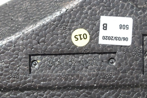 AUDI Q2 STYROPIAN PODŁOGA BAGAŻNIKA 81A012109L tapicerka wykończenie wnęka pianka wkład 81A012109N 81A012109B 81A012109C