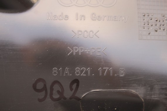AUDI Q2 NADKOLE PRZEDNIE PRZÓD 81A821171B 81A821172B 81A 821 171  81A 821 172 B 81A 2016- 81A821172 81A821171  lewe prawe