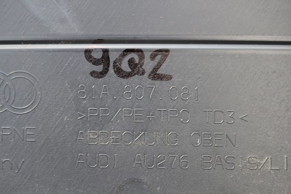 AUDI Q2 PODSZYBIE PLASTIKOWE WYCIERACZEK RAMION 81C819403 81C 819 403 81A 81B819403 81B 819 403 81A 81C819403 81C819403