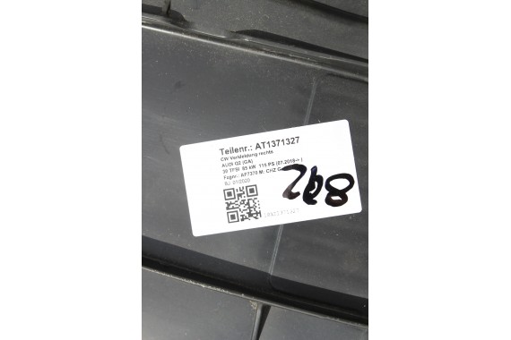 AUDI A3 Q2 VW GOLF 7 VII OSŁONA PODŁOGI 5Q0825201AE 5Q0825202L 5Q0825201AF 5Q0825202E 5Q0825201J 5Q0825202J 5Q0825271 5Q0825272A