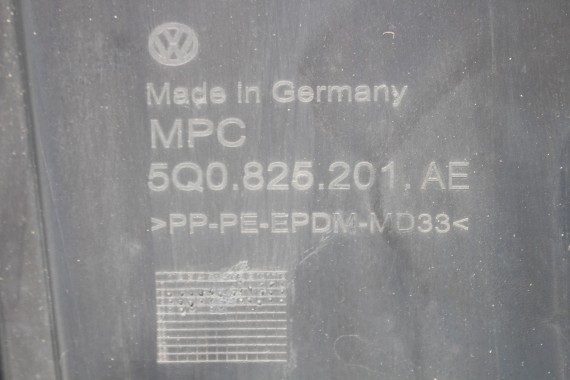 AUDI A3 Q2 VW GOLF 7 VII OSŁONA PODŁOGI 5Q0825201AE 5Q0825202L 5Q0825201AF 5Q0825202E 5Q0825201J 5Q0825202J 5Q0825271 5Q0825272A