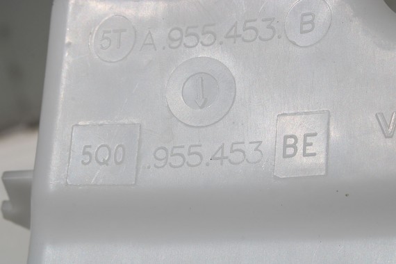 AUDI A3 Q2 ZBIORNIK PŁYNU SPRYSKIWACZY 5Q0955453BE 5Q0 955 453 BE ZBIORNICZEK 81A 2016- SAMOCHODOWY pojemnik 5Q0955449 7M0919376