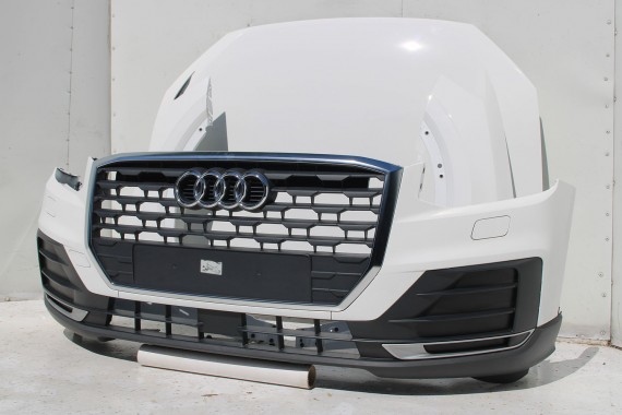 AUDI Q2 PRZÓD maska błotniki zderzak pas przedni lampy wzmocnienie błotnik lampa 81A FULL LED Kolor: T9T9 	LY9C Biel ibisa Biały