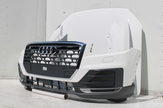 AUDI Q2 PRZÓD maska błotniki zderzak pas przedni lampy wzmocnienie błotnik lampa 81A FULL LED Kolor: T9T9 	LY9C Biel ibisa Biały
