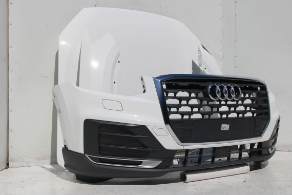 AUDI Q2 PRZÓD maska błotniki zderzak pas przedni lampy wzmocnienie błotnik lampa 81A FULL LED Kolor: T9T9 	LY9C Biel ibisa Biały