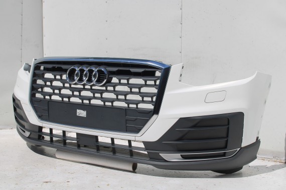 AUDI Q2 PRZÓD maska błotniki zderzak pas przedni lampy wzmocnienie błotnik lampa 81A FULL LED Kolor: T9T9 	LY9C Biel ibisa Biały