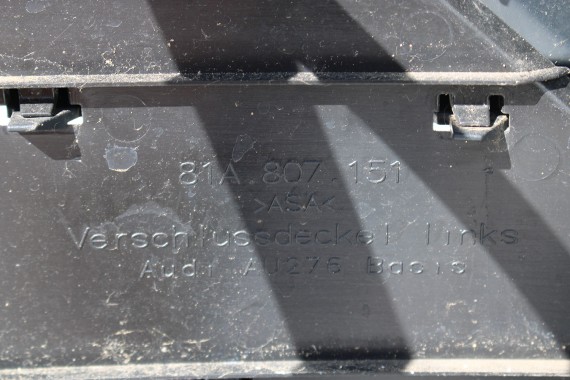 AUDI Q2 PRZÓD maska błotniki zderzak pas przedni lampy wzmocnienie błotnik lampa 81A FULL LED Kolor: T9T9 	LY9C Biel ibisa Biały