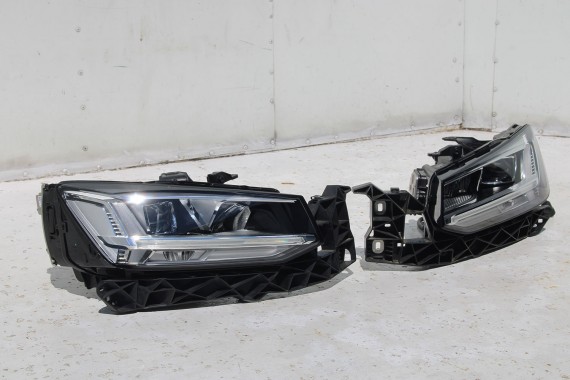 AUDI Q2 PRZÓD maska błotniki zderzak pas przedni lampy wzmocnienie błotnik lampa 81A FULL LED Kolor: T9T9 	LY9C Biel ibisa Biały