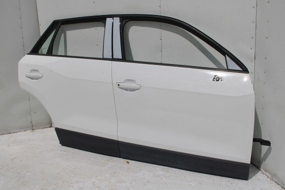 AUDI Q2 DRZWI PRAWE PRZÓD + TYŁ STRONA PRAWA przednie + tylne 2 sztuki Kolor T9T9 LY9C Biel ibisa Biały 81A 81A831052 81A833052