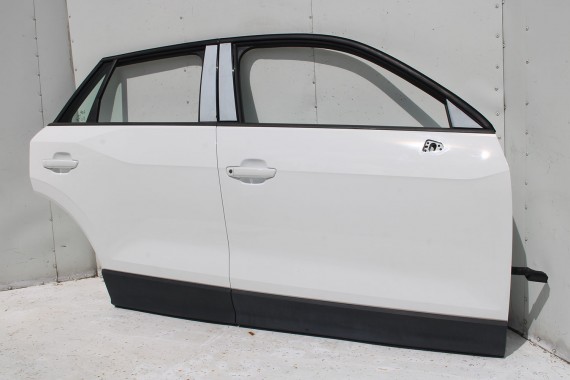 AUDI Q2 DRZWI PRAWE PRZÓD + TYŁ STRONA PRAWA przednie + tylne 2 sztuki Kolor T9T9 LY9C Biel ibisa Biały 81A 81A831052 81A833052