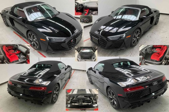 AUDI R8 AMORTYZATOR 4S0412019AA 4S0512019Q 4S0 512 019 Q tył tylny 4 szt SPYDER 4S0412031N L + P komplet 4S