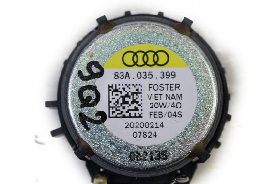 AUDI Q2 Q3 GŁOŚNIKI ZESTAW GŁOŚNIKÓW 83A035399 83A035415 83A035411 83A035398 8V0035382D FL LIFT GŁOŚNIK TUBA A1 A3 83A 035 411