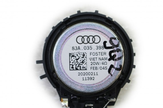 AUDI Q2 Q3 GŁOŚNIKI ZESTAW GŁOŚNIKÓW 83A035399 83A035415 83A035411 83A035398 8V0035382D FL LIFT GŁOŚNIK TUBA A1 A3 83A 035 411