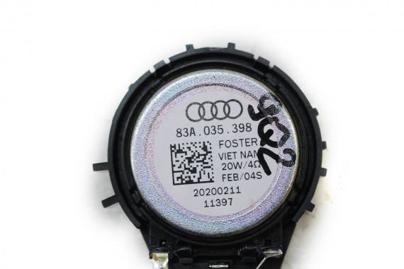 AUDI Q2 Q3 GŁOŚNIKI ZESTAW GŁOŚNIKÓW 83A035399 83A035415 83A035411 83A035398 8V0035382D FL LIFT GŁOŚNIK TUBA A1 A3 83A 035 411