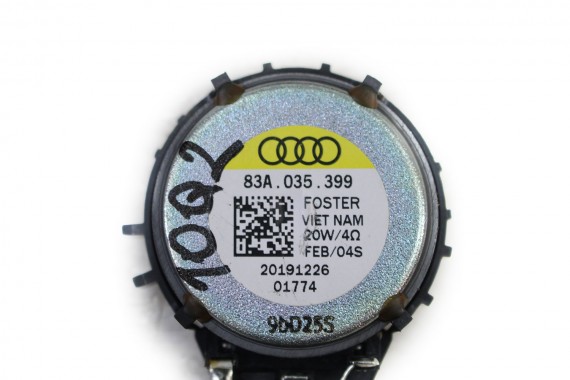 AUDI Q2 Q3 GŁOŚNIKI ZESTAW GŁOŚNIKÓW 83A035399 83A035415 83A035411 83A035398 8V0035382D FL LIFT GŁOŚNIK TUBA A1 A3 83A 035 411