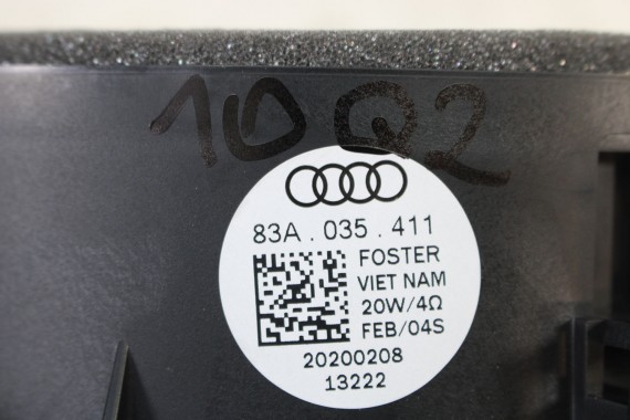 AUDI Q2 Q3 GŁOŚNIKI ZESTAW GŁOŚNIKÓW 83A035399 83A035415 83A035411 83A035398 8V0035382D FL LIFT GŁOŚNIK TUBA A1 A3 83A 035 411