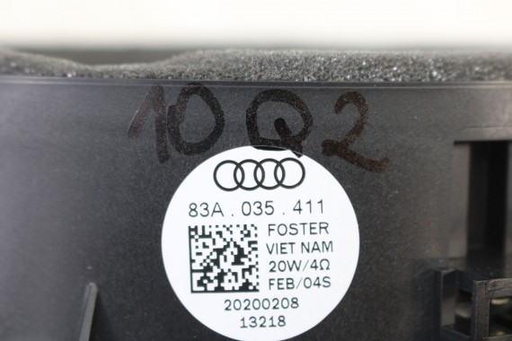 AUDI Q2 Q3 GŁOŚNIKI ZESTAW GŁOŚNIKÓW 83A035399 83A035415 83A035411 83A035398 8V0035382D FL LIFT GŁOŚNIK TUBA A1 A3 83A 035 411