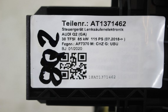 AUDI Q2 MANETKI KIEROWNICY 82A953521B przełącznik manetka kierownicy 82A 953 521 B tempomat 81A 82A953521BF A1 82A A3 8Y Q3 83A