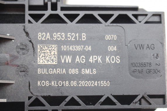 AUDI Q2 MANETKI KIEROWNICY 82A953521B przełącznik manetka kierownicy 82A 953 521 B tempomat 81A 82A953521BF A1 82A A3 8Y Q3 83A