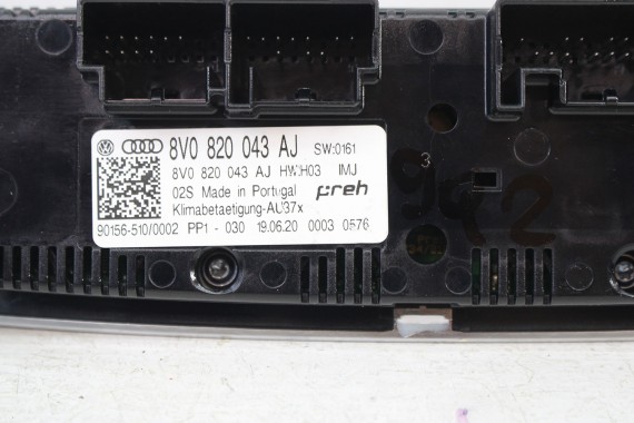 AUDI Q2 PANEL KLIMATYZACJI KLIMY 8V0820043AJ 8V0 820 043 AJ moduł sterownik nawiewu 8V0820043BB 8V0820043BJ A3 8V 8V0820043AJ