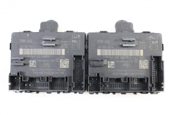AUDI VW SKODA MODUŁ DRZWI 5Q0959592K 5Q0959593K 5Q0 959 592 K 5Q0 959 593 K 5G 510 5T 5NA 3G 3V 8V 8S 81A 5Q0959592F 5Q0959593F