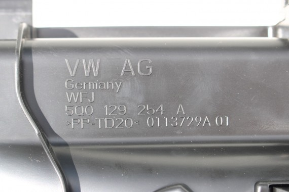 AUDI VW SEAT SKODA ŁAPAK WLOT POWIETRZA PASA 5Q0129254A 5Q0 129 254 A kierownica łapacz dolot kanał 5Q0129254J 5Q0129254B