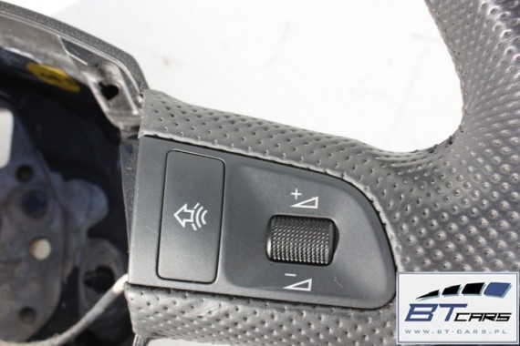 AUDI A6 A8 Q7 KIEROWNICA SKÓRA TNA 4F0419091AP 4F0419091DF 4F0 419 091 AP 4F0419091AP 4F 4E 4L TNA - czarny (soul)