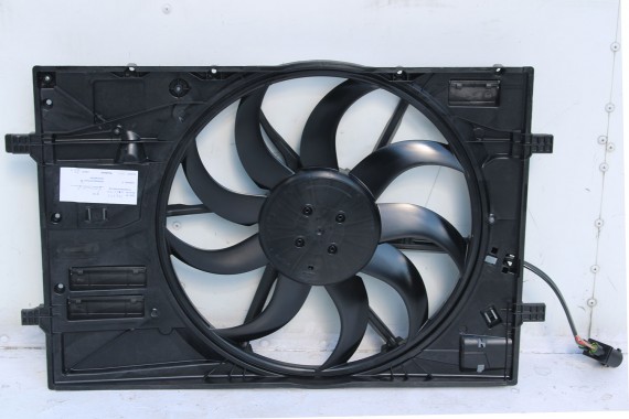 AUDI VW SKODA WENTYLATOR 5WA121203B 5WA959455B 5WA 121 203 B 5WA 959 455 B 400W 457 mm BROSE 5WA121203J
