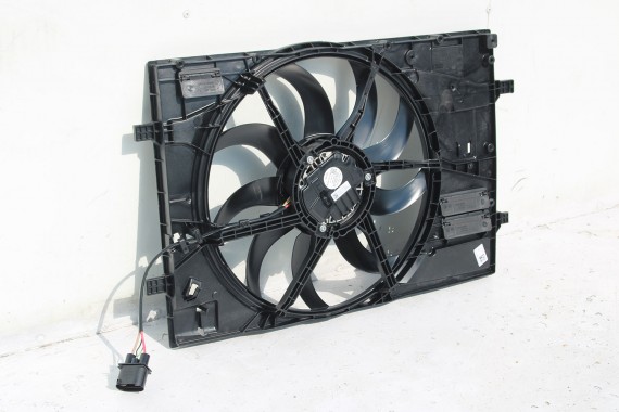 AUDI VW SKODA WENTYLATOR 5WA121203B 5WA959455B 5WA 121 203 B 5WA 959 455 B 400W 457 mm BROSE 5WA121203J