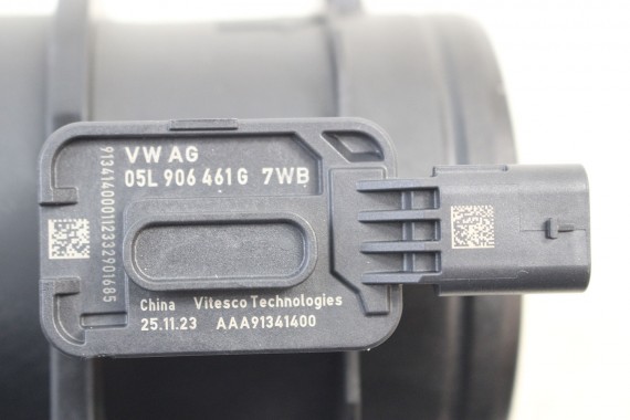 AUDI VW SKODA SEAT PRZEPŁYWKA PRZEPŁYWOMIERZ 05L906461G 05L 906 461 G SEAT masowy powietrza