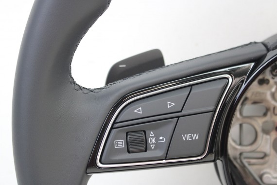 AUDI A1 A3 Q3 KIEROWNICA 82A419091AA 82A 419 091 AA SKÓRA F5 81A INU - czarny (soul) 82A 8Y 83A FY