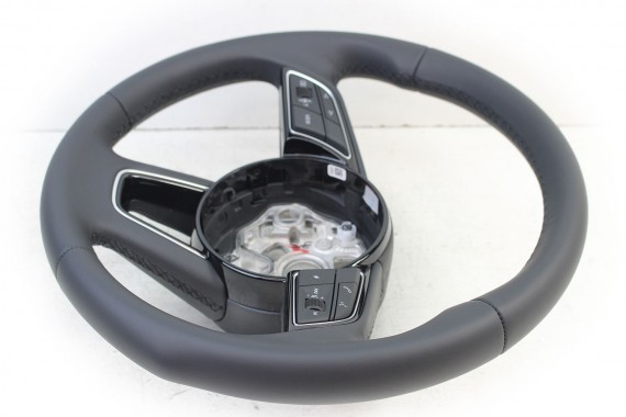 AUDI A1 A3 Q3 KIEROWNICA 82A419091AA 82A 419 091 AA SKÓRA F5 81A INU - czarny (soul) 82A 8Y 83A FY