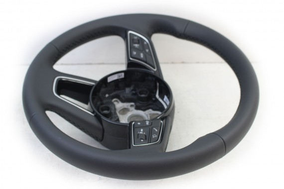 AUDI A3 Q2 KIEROWNICA 81A419091R 81A 419 091 R INU - czarny FL LIFT skóra