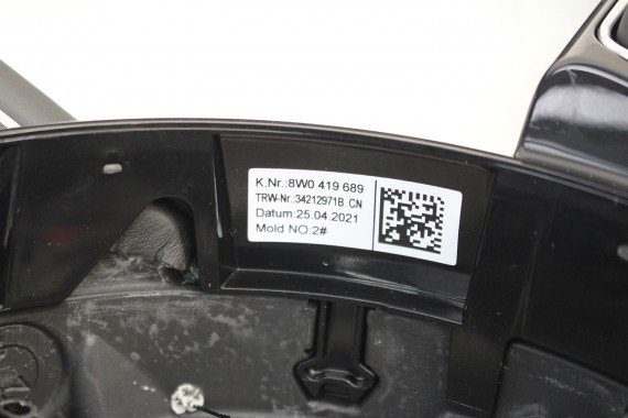 AUDI A3 Q2 KIEROWNICA 81A419091R 81A 419 091 R INU - czarny FL LIFT skóra 81A419091R 81A419091R 81A419091R 81A419091R 81A419091R