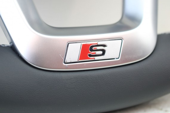 AUDI A3 Q2 KIEROWNICA 81A419091N 81A 419 091 N INU - czarny FL LIFT skóra S-line Sline 4M8419508A 4M84195689
