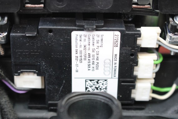 AUDI A3 Q2 KIEROWNICA 81A419091N 81A 419 091 N INU - czarny FL LIFT skóra S-line Sline 4M8419508A 4M84195689