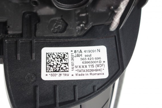 AUDI A3 Q2 KIEROWNICA 81A419091N 81A 419 091 N INU - czarny FL LIFT skóra S-line Sline 4M8419508A 4M84195689
