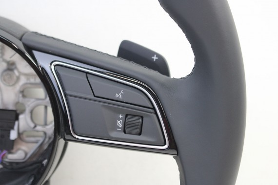 AUDI A3 Q2 KIEROWNICA 8Y0419091J 8Y0 419 091 J INU - czarny skóra 8Y 81A FL LIFT