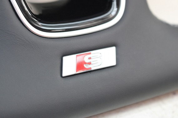AUDI A1 A3 Q3 KIEROWNICA 82A419091AH 81A 419 091 AH czarny FL LIFT skóra S-line Sline 82A 8Y 83A FY QQT - czarny (soul) felsgrau