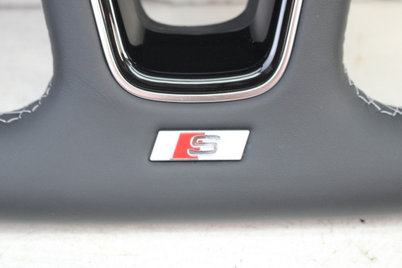 AUDI A1 A3 Q3 KIEROWNICA 82A419091AH 81A 419 091 AH czarny FL LIFT skóra S-line Sline 82A 8Y 83A FY QQT - czarny (soul) felsgrau