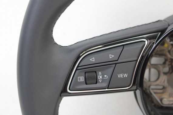 AUDI A3 Q2 KIEROWNICA 81A419091T 81A 419 091 T INU - czarny FL LIFT skóra
