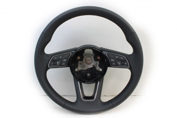 AUDI A1 A3 Q3 KIEROWNICA 82A419091AE 81A 419 091 AE INU - czarny FL LIFT skóra  82A 8Y 83A FY sportowa