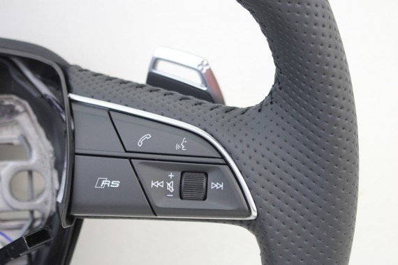 AUDI A3 RS3 KIEROWNICA 82A419091AQ 82A 419 091 AQ czarny skóra 8Y Q3 RSQ3 83Afelsgrau S-line Sline BSJ - czarny (soul) anthrazit