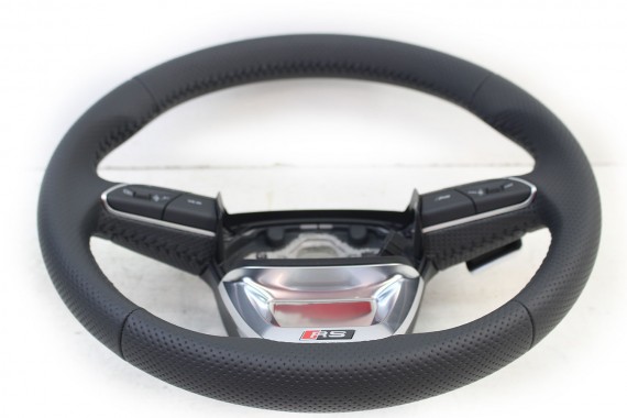 AUDI A3 RS3 KIEROWNICA 82A419091AQ 82A 419 091 AQ czarny skóra 8Y Q3 RSQ3 83Afelsgrau S-line Sline BSJ - czarny (soul) anthrazit