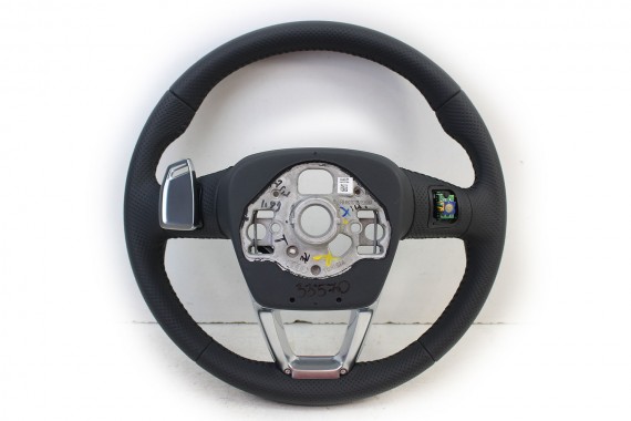 AUDI A3 RS3 KIEROWNICA 82A419091AQ 82A 419 091 AQ czarny skóra 8Y Q3 RSQ3 83Afelsgrau S-line Sline BSJ - czarny (soul) anthrazit