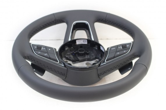AUDI A4 A5 KIEROWNICA + BIEGI 8W0419091FP kolor INU - czarny 8W0 419 091 FP 8W B9 F5 multifunkcyjna skórzana MULTI