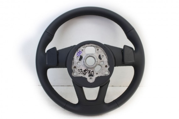 AUDI A4 A5 KIEROWNICA + BIEGI 8W0419091FP kolor INU - czarny 8W0 419 091 FP 8W B9 F5 multifunkcyjna skórzana MULTI