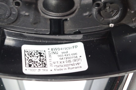 AUDI A4 A5 KIEROWNICA + BIEGI 8W0419091FP kolor INU - czarny 8W0 419 091 FP 8W B9 F5 multifunkcyjna skórzana MULTI